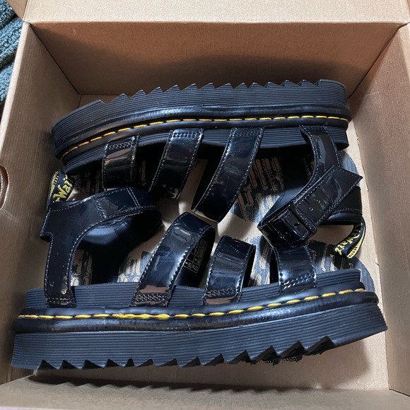 Dr. Martens Shoes - Dr Marten Sandals W/ Blaire Patent